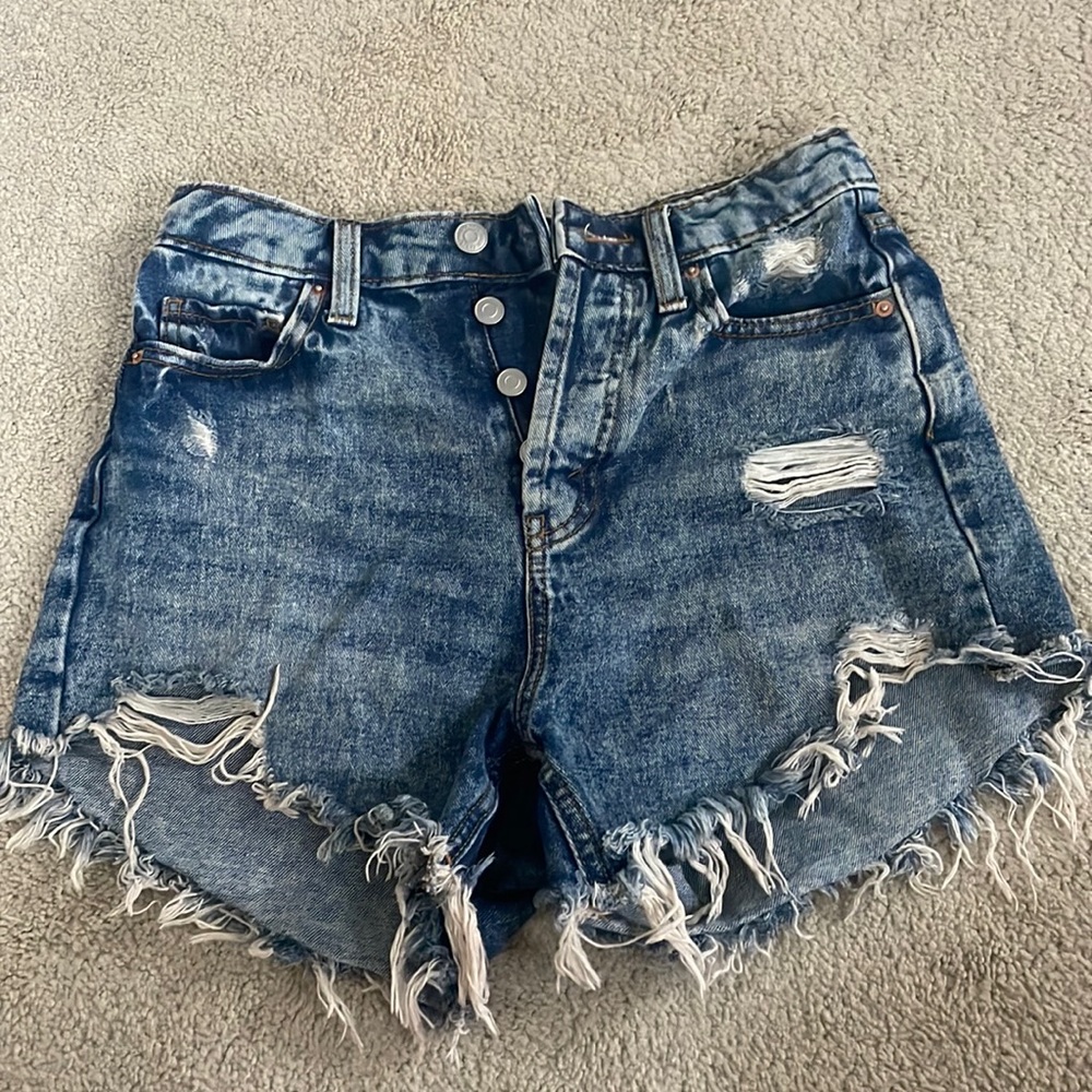 Wild Fable Acid Wash Jean Shorts - Size 0